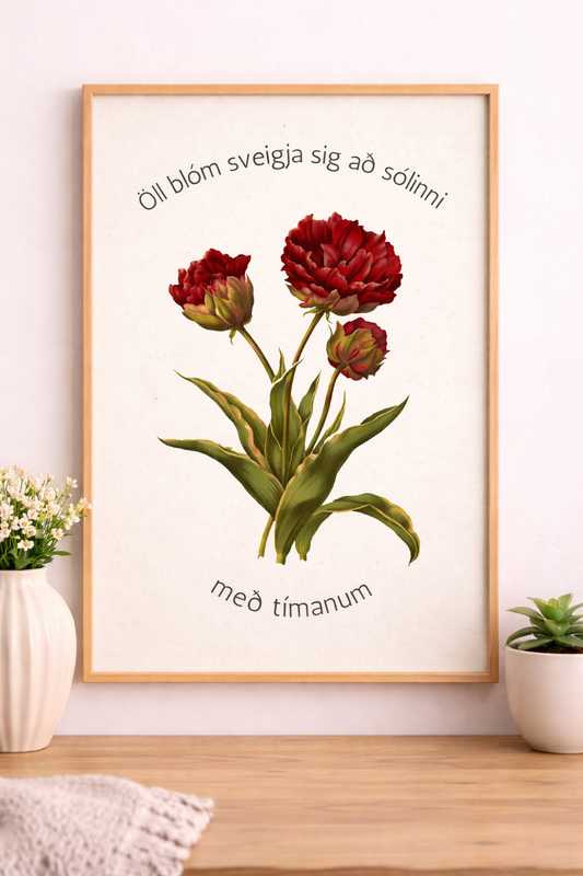 Öll blóm sveigja sig að sólinni