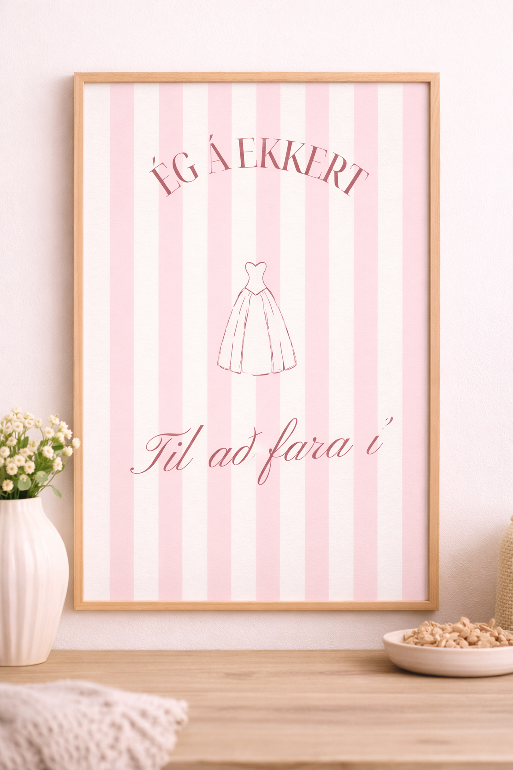 Ég á ekkert til að fara í